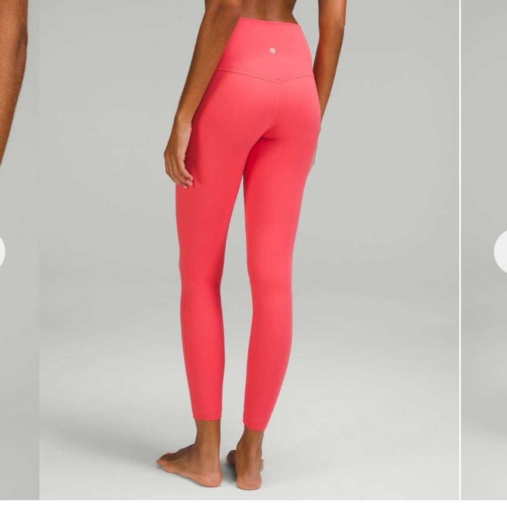 lululemon athletica High-Rise Coral Pink Leggings